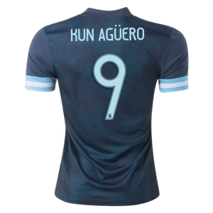 Argentina Sergio Kun Aguero Away Jersey