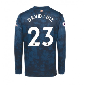 Arsenal David Luiz Long Sleeve Third Jersey