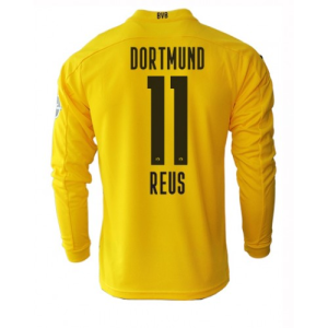 BVB Borussia Dortmund Marco Reus Long Sleeve Home Jersey