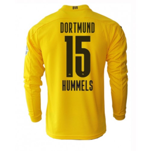 BVB Borussia Dortmund Mats Hummels Long Sleeve Home Jersey