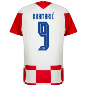Croatia Andrej Kramaric Home Jersey Euro