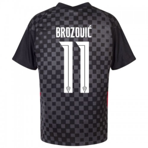 Croatia Marcelo Brozovic Away Jersey Euro