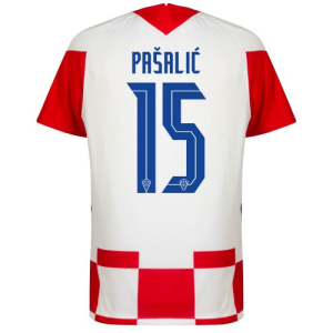 Croatia Mario Pasalic Home Jersey Euro