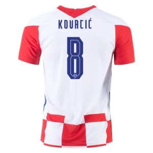 Croatia Mateo Kovacic Home Jersey Euro