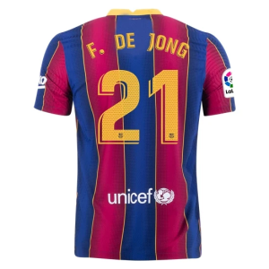 FC Barcelona Frenkie De Jong Home Jersey