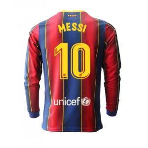 FC Barcelona Lionel Messi Home Long Sleeve Jersey