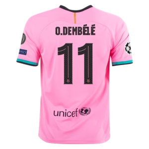 FC Barcelona Ousmane Dembele Third Jersey