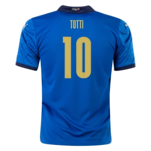 Italy Francesco Totti Home Jersey Euro