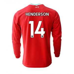 Liverpool Jordan Henderson Home Long Sleeve Jersey