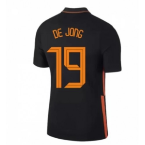 Netherlands Luuk de Jong Away Jersey Euro