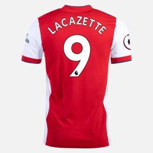 Günstige Fußballtrikots Arsenal Alexandre Lacazette 9  Heim Trikot Home 2021/22 – Kurzarm