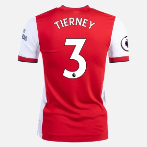 Günstige Fußballtrikots Arsenal Kieran Tierney 3 Heim Trikot Home 2021/22 – Kurzarm