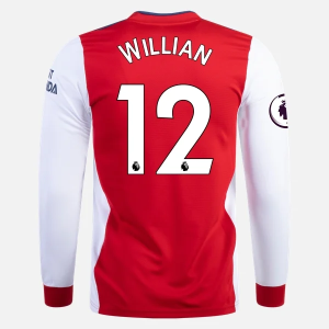 Günstige Fußballtrikots Arsenal Willian 12 Heim Trikot Home 2021/22 – Langarm
