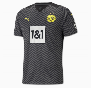 Günstige Fußballtrikots BVB Borussia Dortmund Auswärts Trikot Away PUMA 2021/22 – Kurzarm