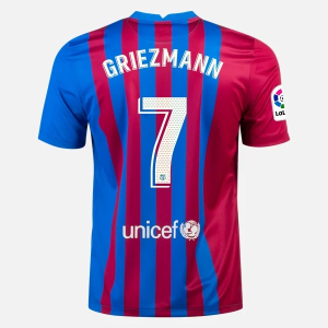 Barcelona Antoine Griezmann 7 Heim Trikot  2021 2022 – Kurzarm