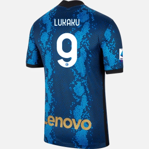 Günstige Fußballtrikots Inter Milan Romelu Lukaku 9 Heim Trikot Home 2021/22 – Kurzarm