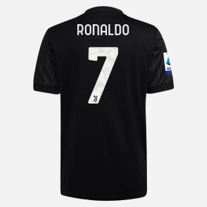 Günstige Fußballtrikots Juventus Cristiano Ronaldo 7 Auswärts Trikot Away  2021/22 – Kurzarm