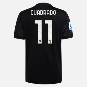 Günstige Fußballtrikots Juventus Juan Cuadrado 11 Auswärts Trikot Away  2021/22 – Kurzarm
