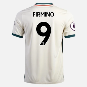 Günstige Fußballtrikots Liverpool Roberto Firmino 9 Auswärts Trikot Away  2021/22 – Kurzarm