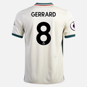 Günstige Fußballtrikots Liverpool Steven Gerrard 8 Auswärts Trikot Away  2021/22 – Kurzarm