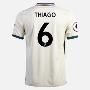 Günstige Fußballtrikots Liverpool Thiago Alcantara 6 Auswärts Trikot Away  2021/22 – Kurzarm