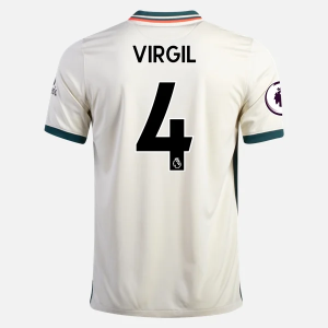 Günstige Fußballtrikots Liverpool Virgil van Dijk 4 Auswärts Trikot Away  2021/22 – Kurzarm
