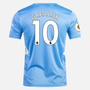 Günstige Fußballtrikots Manchester City Jack Grealish 10 Heim Trikot Home 2021/22 – Kurzarm
