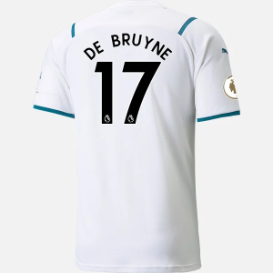 Manchester City Kevin De Bruyne 17 Auswärts Trikot PUMA 2021 2022 – Kurzarm