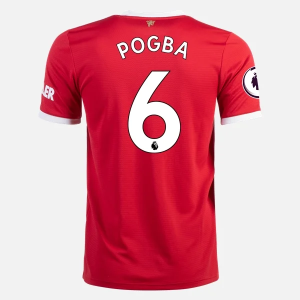 Manchester United Paul Pogba 6 Heim Trikot 2021 2022 – Kurzarm