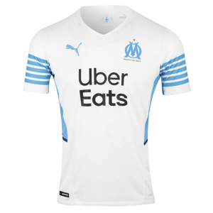 Günstige Fußballtrikots Olympique Marseille Heim Trikot Home 2021/22 – Kurzarm