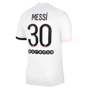 Günstige Fußballtrikots Paris Saint Germain PSG Lionel Messi 30  Auswärts Trikot Away 2021/22 – Kurzarm