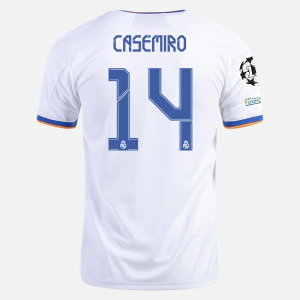 Günstige Fußballtrikots Real Madrid Casemiro 14 Heim Trikot Home  2021/22 – Kurzarm