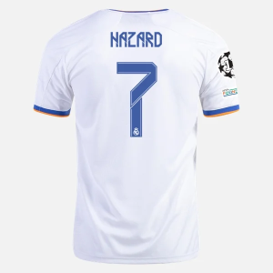Real Madrid Eden Hazard 7 Heim Trikot  2021 2022 – Kurzarm