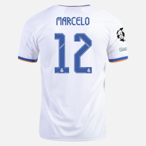 Günstige Fußballtrikots Real Madrid Marcelo 12 Heim Trikot Home  2021/22 – Kurzarm