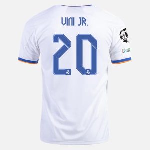 Günstige Fußballtrikots Real Madrid Vinicius Jr. 20 Heim Trikot Home  2021/22 – Kurzarm