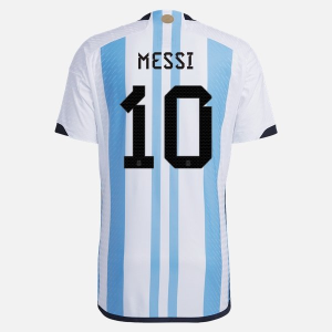 Günstige Fußball Argentinien Messi 10 Heim Trikot Home 2022 – Kurzarm