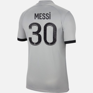 Günstige Fußball Paris Saint Germain PSG Lionel Messi 30 Auswärts Trikot Away 2022 – Kurzarm