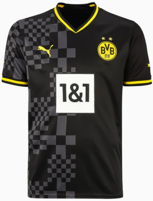 Günstige Fußballtrikots BVB Borussia Dortmund Auswärts Trikot 2022/23