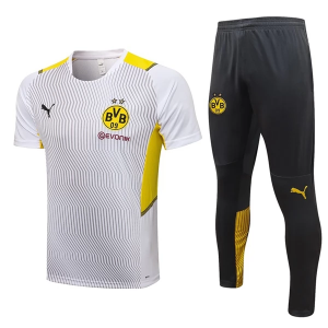BVB Borussia Dortmund Trainings Poloshirt 2022-23 – Weiß