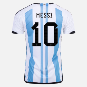 Argentinien Messi 10 Heim Trikot Home 2022-2023 (Drei Sterne)