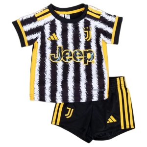 Günstige Fußballtrikots Juventus kinder Heim Trikotsatz 2023 2024